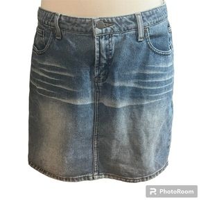 Mossimo Jean Skirt - 100% cotton